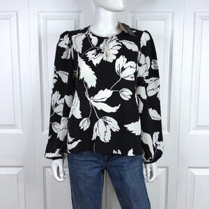 VERO MODA women's floral blouse medium NWT